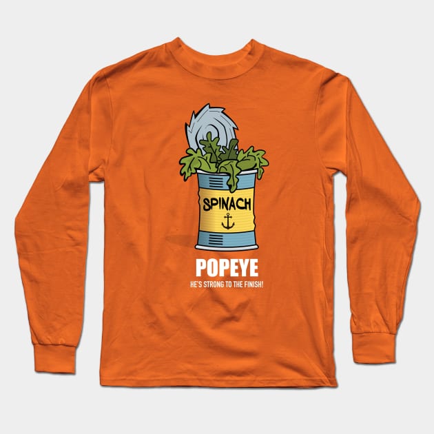 Popeye - Alternative Movie Poster Long Sleeve T-Shirt by MoviePosterBoy